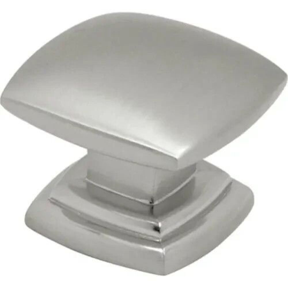 Hickory Hardware P2163-SN 1-1/2-Inch Euro-Contemporary Knob, Satin Nickel Qty. 4